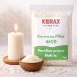Ceara din parafina pentru lumanari in Matrite - Kerawax 4600 - imagine 2