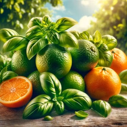 Parfumant Lumanari Mandarina & Busuioc