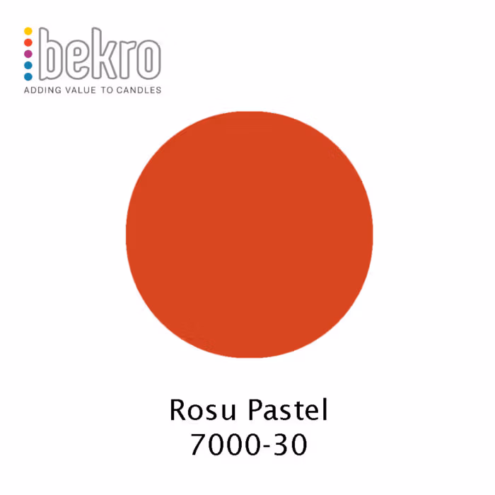 Colorant Lumanari Rosu Pastel - imagine 2