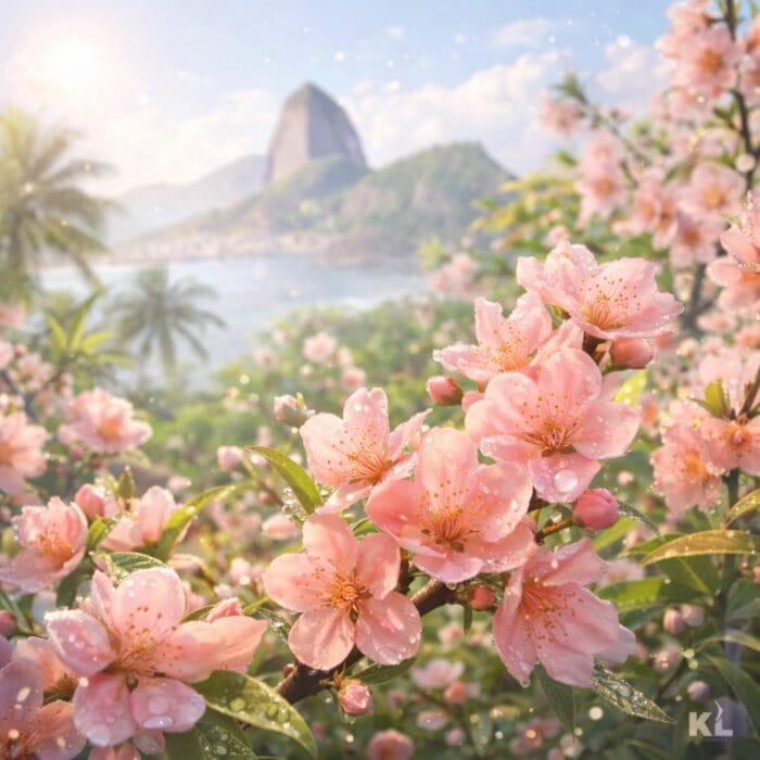 Parfumant Lumanari Brazilian Peach Blossoms - imagine 3