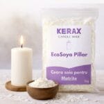 Ceara Soia pentru lumanari in matrite - Kerax EcoSoya Pillar - imagine 3