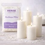 Ceara Soia pentru lumanari in matrite - Kerax EcoSoya Pillar