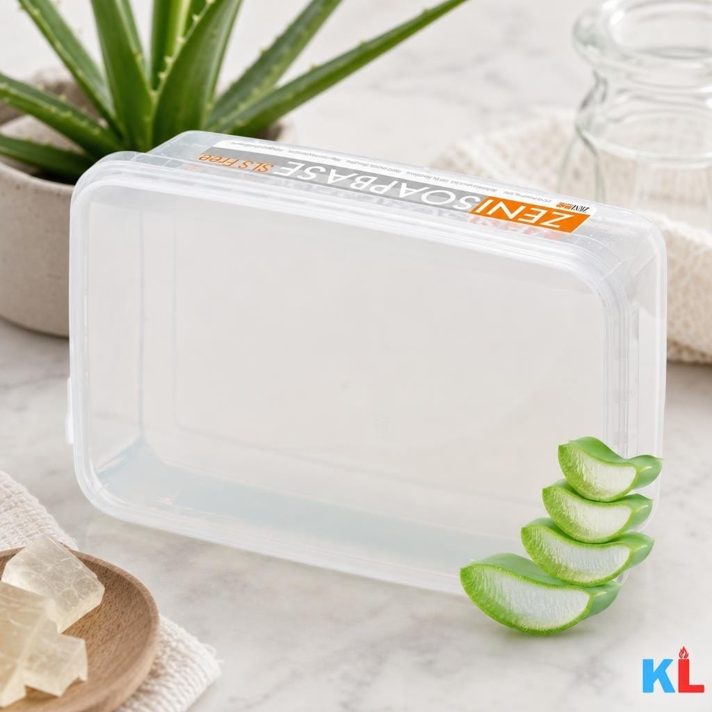 Baza pentru Sapun | Zenisoap AloeVera-C | Transparent - AI product image 1 Baza pentru Sapun | Zenisoap AloeVera-C | Transparent - imagine 1