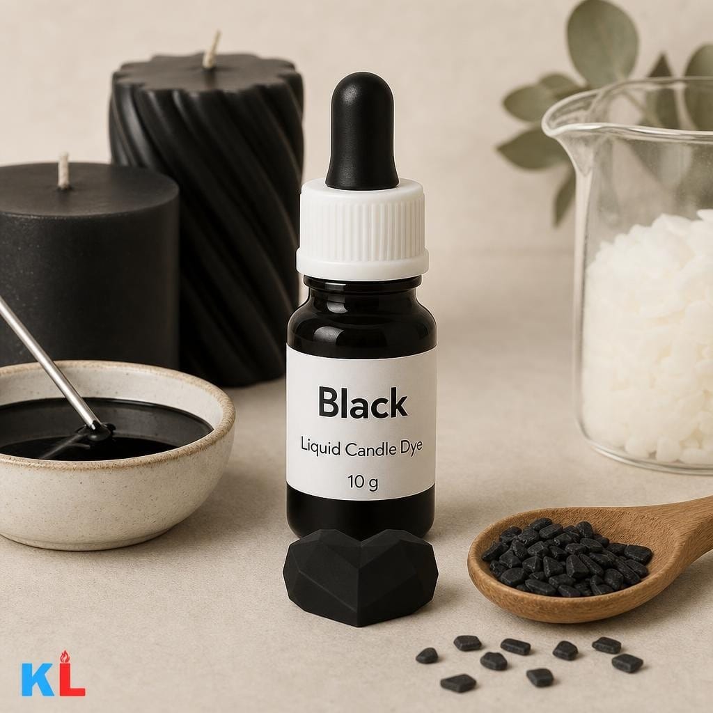 Colorant Lumanari Lichid Black (Negru) - AI product image 1 Colorant Lumanari Lichid Black (Negru) - imagine 1