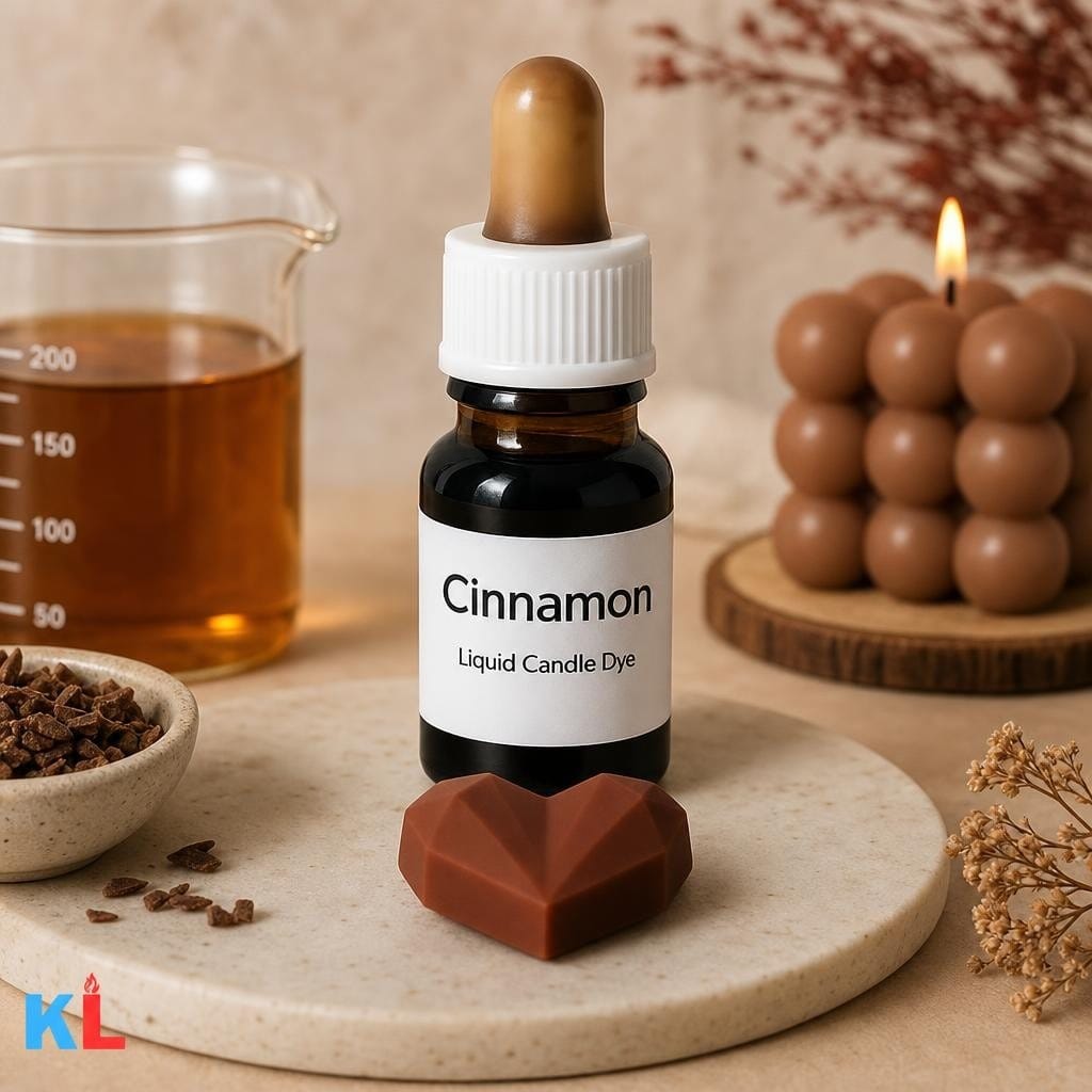 Colorant Lumanari Lichid Cinnamon (Scortisoara) - AI product image 1 Colorant Lumanari Lichid Cinnamon (Scortisoara) - imagine 1