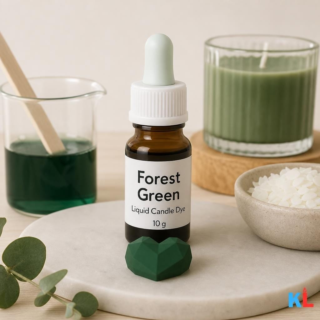 Colorant Lumanari Lichid Forest Green (Verde Padure) - AI product image 1 Colorant Lumanari Lichid Forest Green (Verde Padure) - imagine 1
