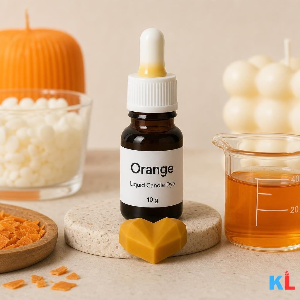 Colorant Lumanari Lichid Orange (Portocaliu) - AI product image 1 Colorant Lumanari Lichid Orange (Portocaliu) - imagine 1