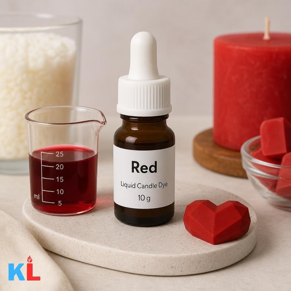 Colorant Lumanari Lichid Red (Rosu) - AI product image 1 Colorant Lumanari Lichid Red (Rosu) - imagine 1