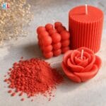 Colorant Lumanari Rosu Pastel