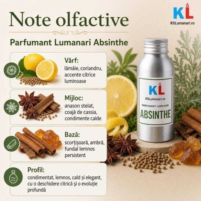 Parfumant Lumanari Absinthe - imagine 2