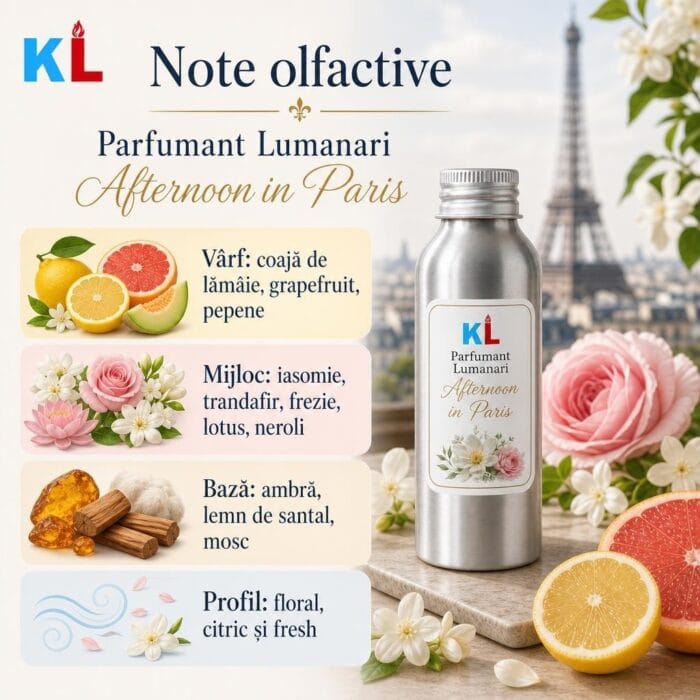 Parfumant Lumanari Afternoon in Paris - imagine 2
