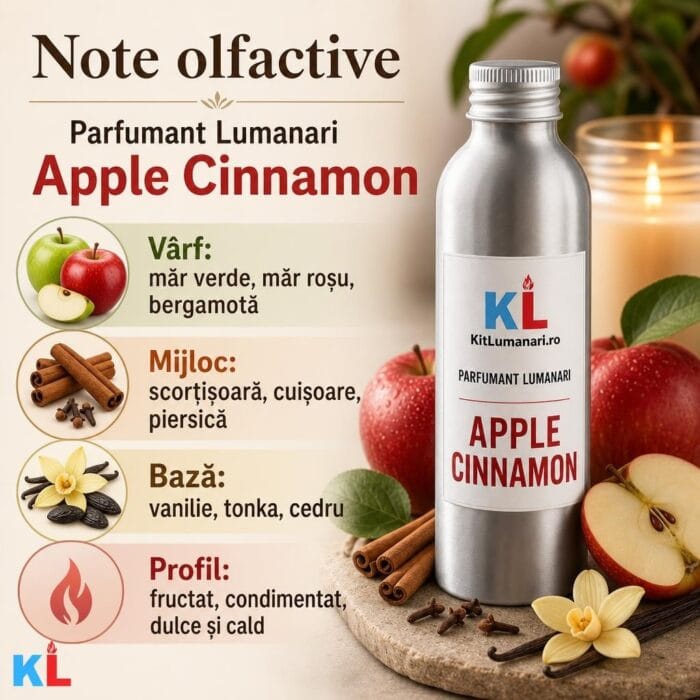 Parfumant Lumanari Apple Cinnamon - imagine 2