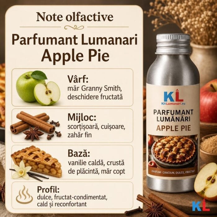 Parfumant Lumanari Apple Pie - imagine 2