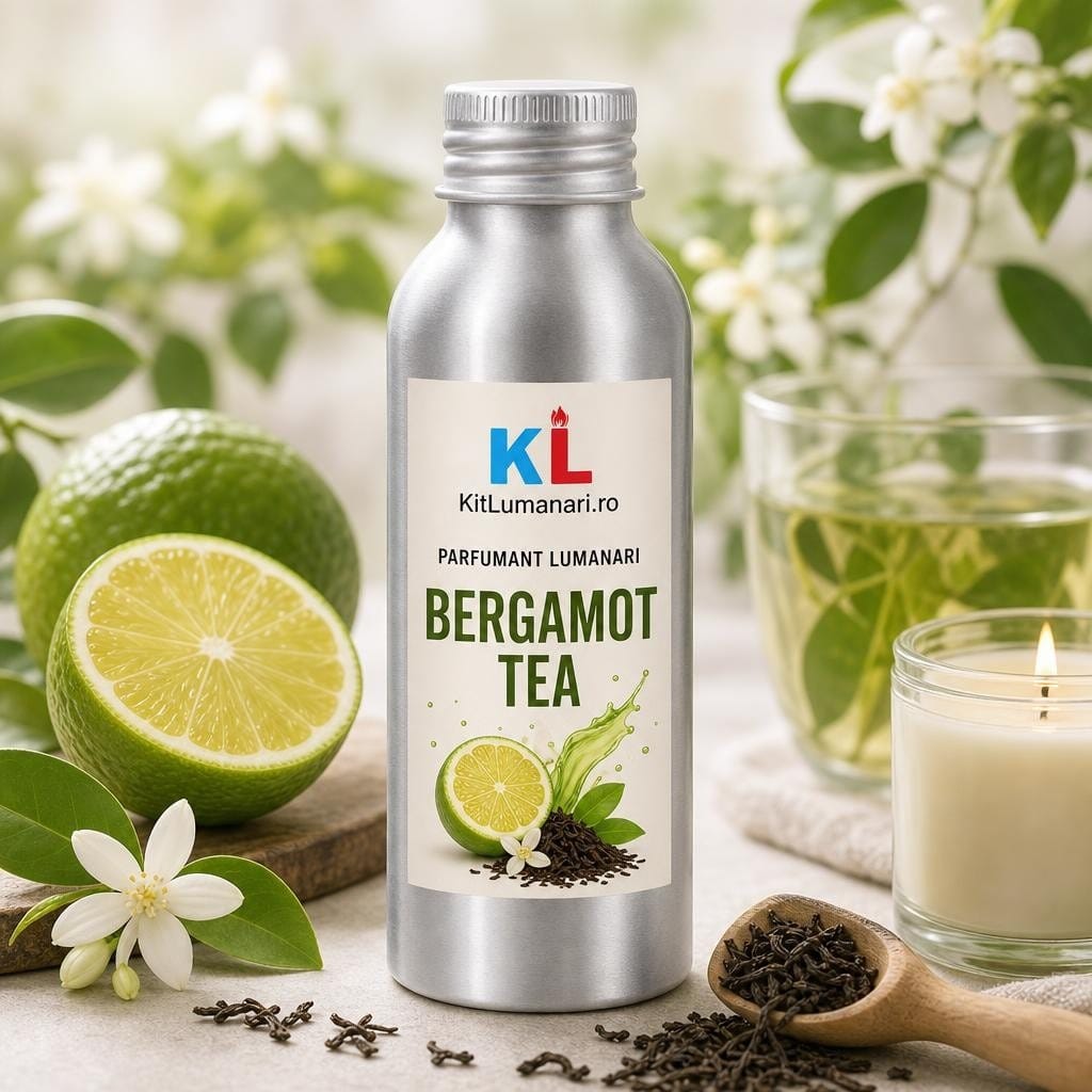 Parfumant Lumanari Bergamot Tea - AI labelled fragrance main image 3 Parfumant Lumanari Bergamot Tea - imagine 1