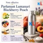 Parfumant Lumanari Blackberry Peach - imagine 2