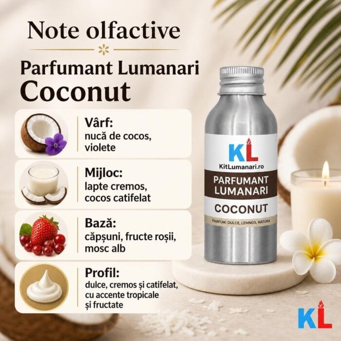 Parfumant Lumanari Coconut - imagine 2