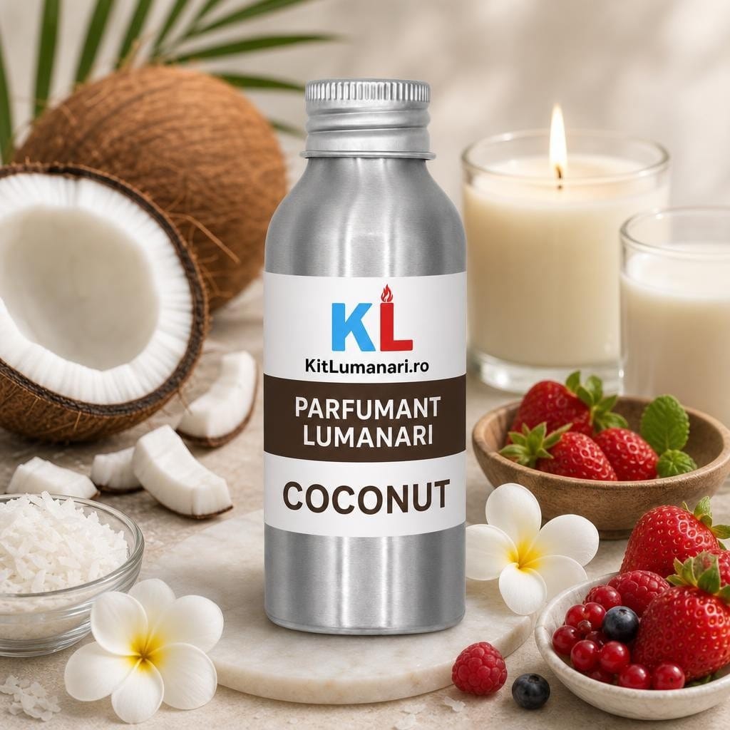 Parfumant Lumanari Coconut - AI labelled fragrance main image 4 Parfumant Lumanari Coconut - imagine 1