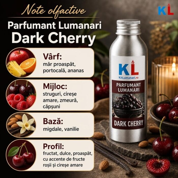 Parfumant Lumanari Dark Cherry - imagine 2