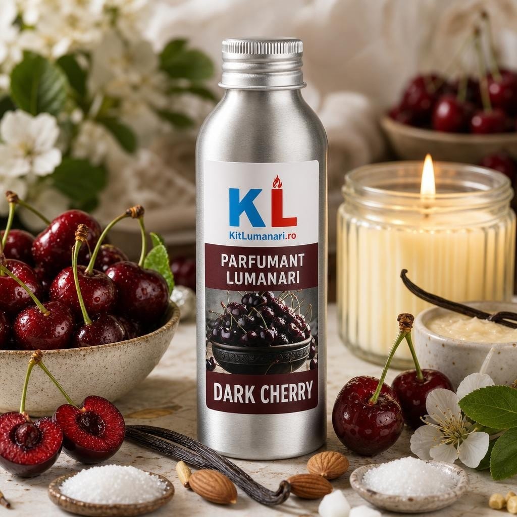 Parfumant Lumanari Dark Cherry - AI labelled fragrance main image 3 Parfumant Lumanari Dark Cherry - imagine 1