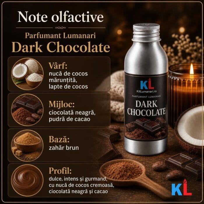 Parfumant Lumanari Dark Chocolate - imagine 2