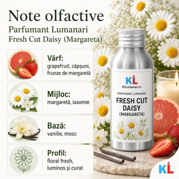 Parfumant Lumanari Fresh Cut Daisy (Margareta) - imagine 2