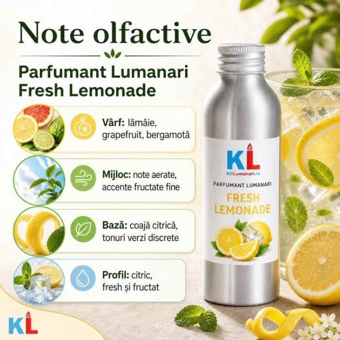 Parfumant Lumanari Fresh Lemonade - imagine 2
