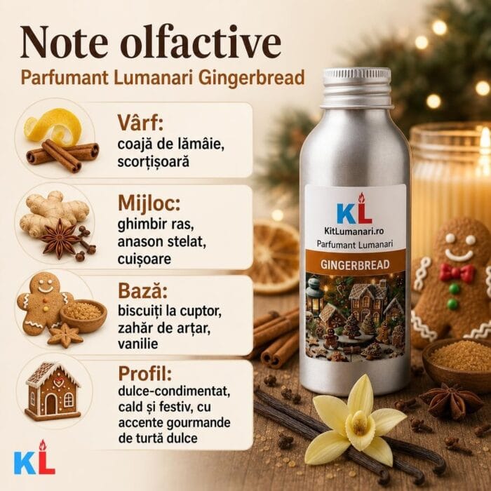 Parfumant Lumanari Gingerbread - imagine 2