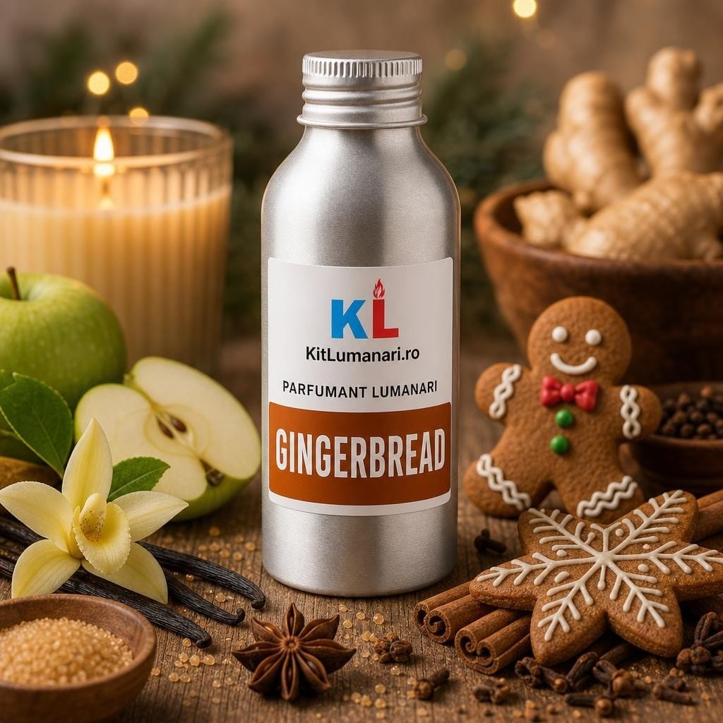 Parfumant Lumanari Gingerbread - AI labelled fragrance main image 3 Parfumant Lumanari Gingerbread - imagine 1