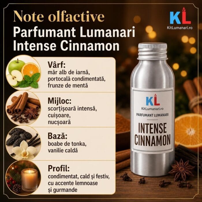 Parfumant Lumanari Intense Cinnamon - imagine 2