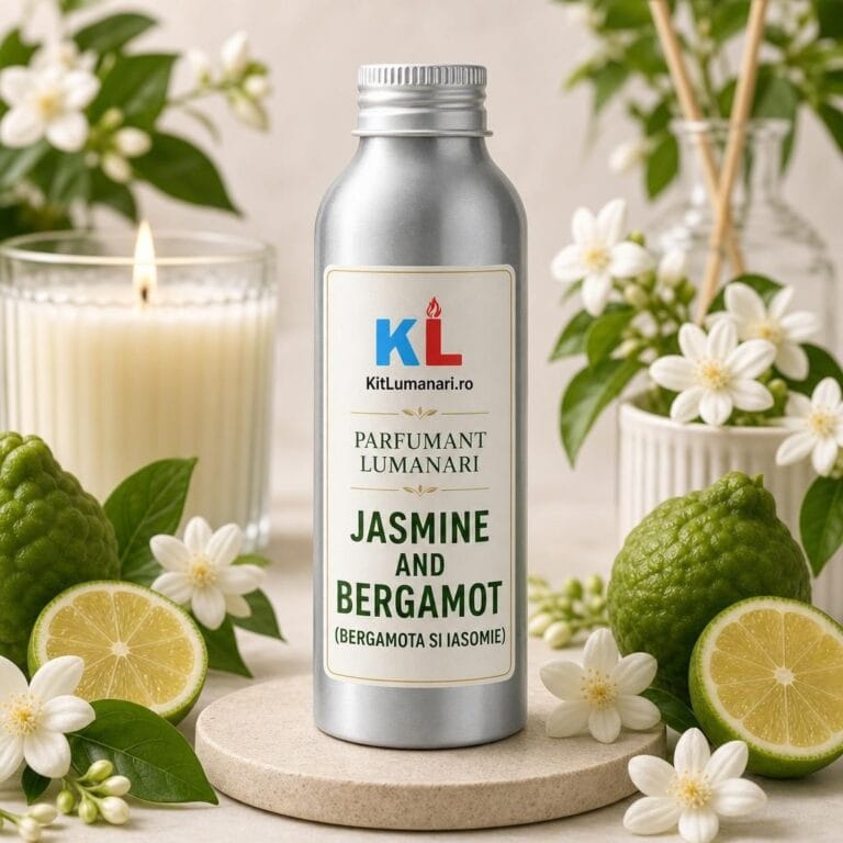 Parfumant Lumanari Jasmine and Bergamot (Bergamota si Iasomie)