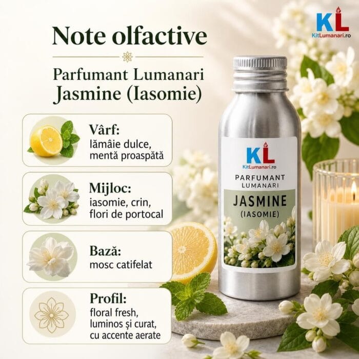 Parfumant Lumanari Jasmine (Iasomie) - imagine 2