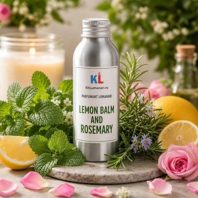 Parfumant Lumanari Lemon Balm and Rosemary