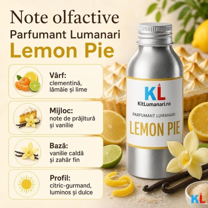 Parfumant Lumanari Lemon Pie - imagine 2