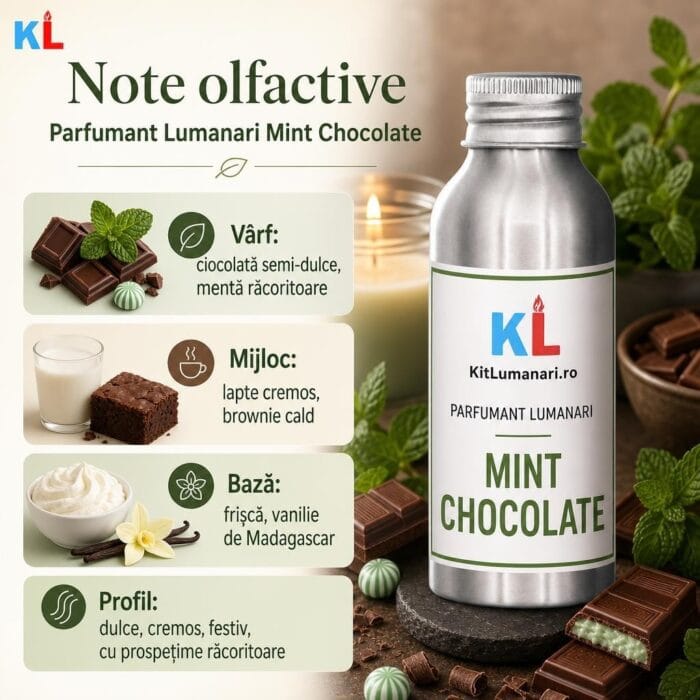 Parfumant Lumanari Mint Chocolate - imagine 2