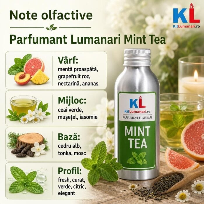 Parfumant Lumanari Mint Tea - imagine 2