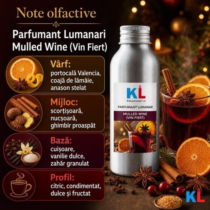 Parfumant Lumanari Mulled Wine (Vin Fiert) - imagine 2