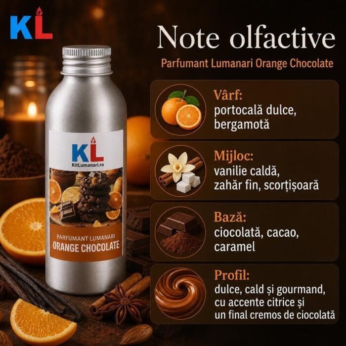 Parfumant Lumanari Orange Chocolate - imagine 2