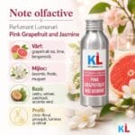 Parfumant Lumanari Pink Grapefruit and Jasmine - imagine 2