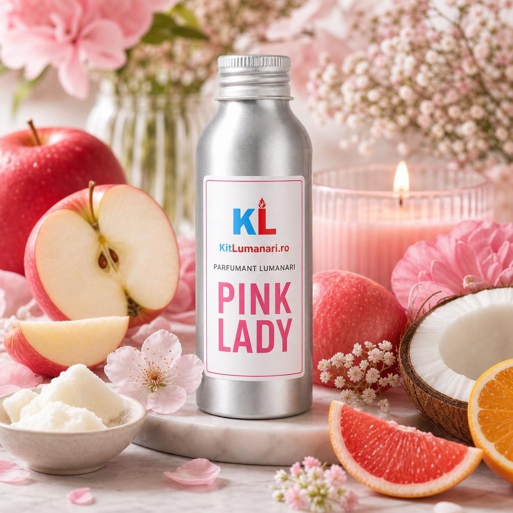 Parfumant Lumanari Pink Lady - AI labelled fragrance main image 3 Parfumant Lumanari Pink Lady - imagine 1