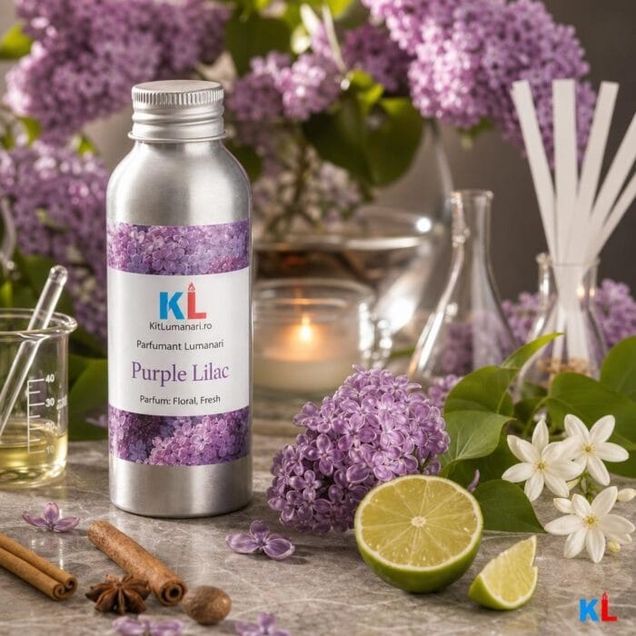 Parfumant Lumanari Purple Lilac - imagine 4
