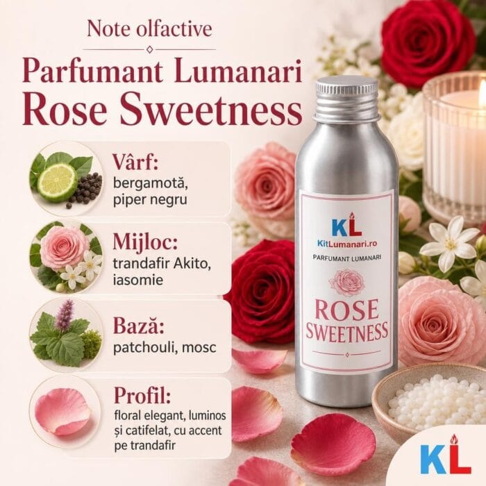 Parfumant Lumanari Rose Sweetness - imagine 2