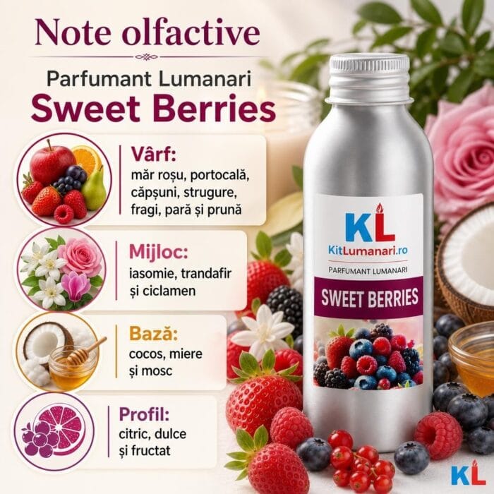 Parfumant Lumanari Sweet Berries - imagine 2