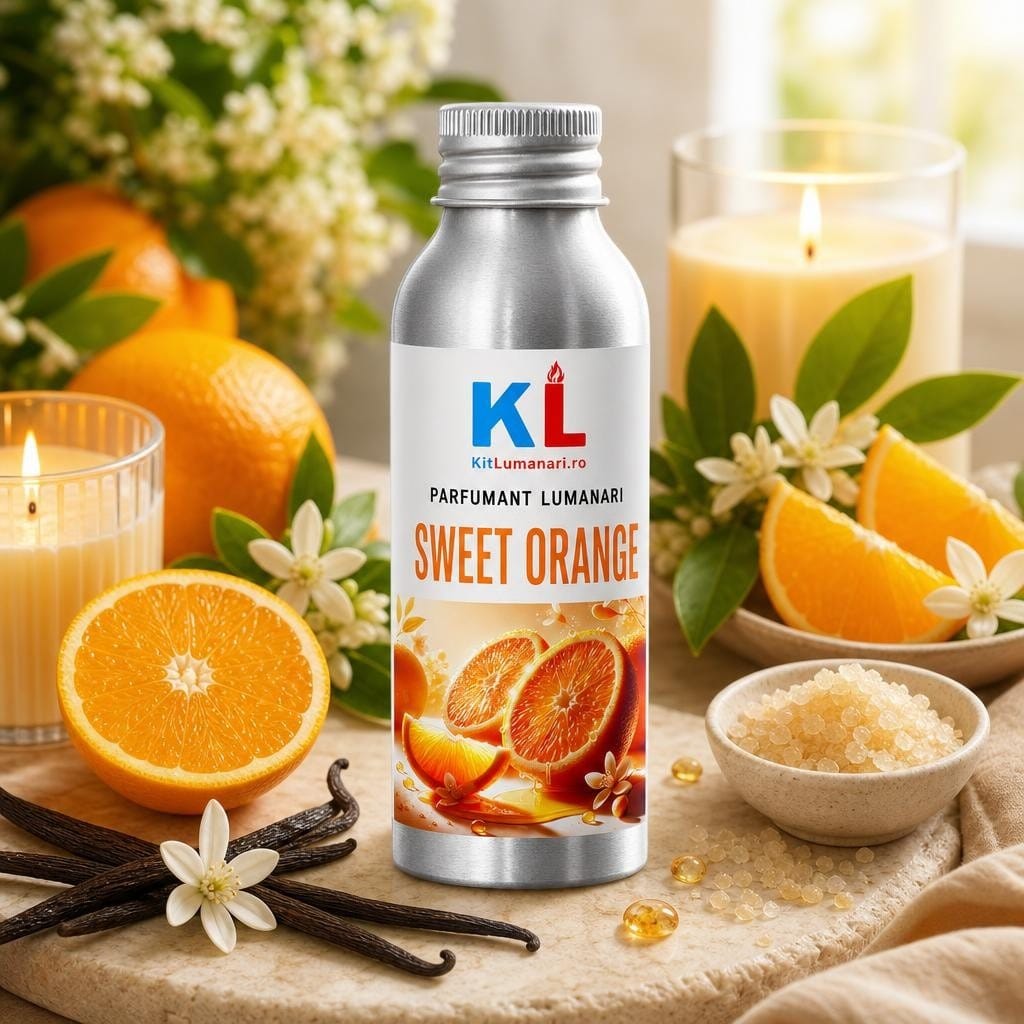 Parfumant Lumanari Sweet Orange - AI labelled fragrance main image 3 Parfumant Lumanari Sweet Orange - imagine 1