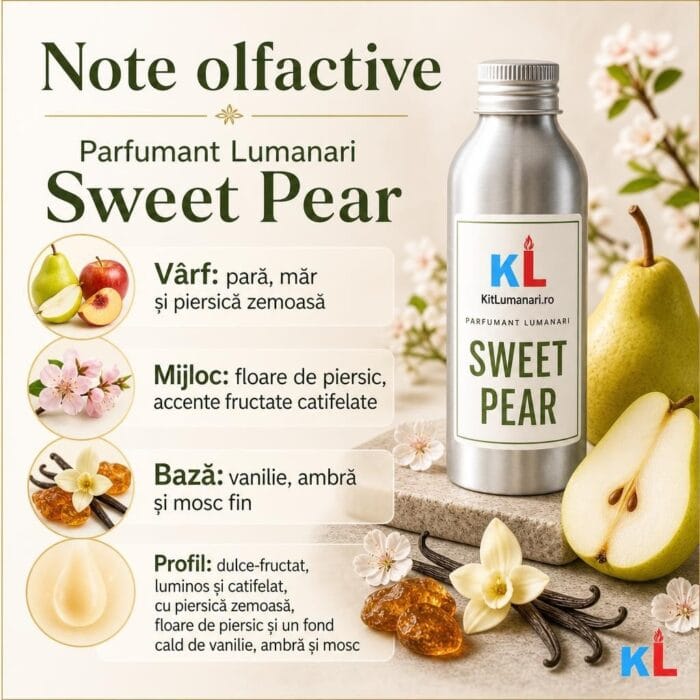 Parfumant Lumanari Sweet Pear - imagine 2