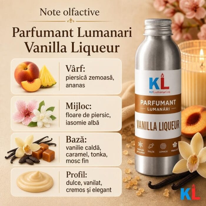 Parfumant Lumanari Vanilla Liqueur - imagine 2