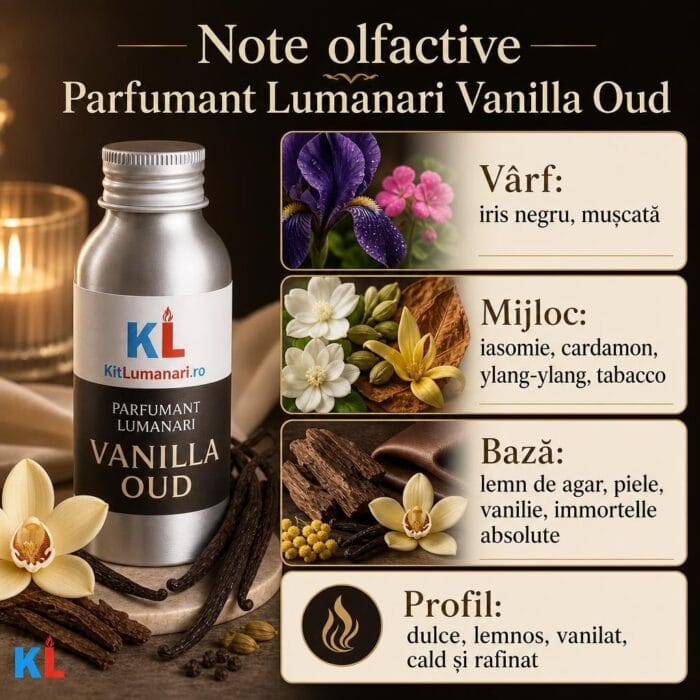 Parfumant Lumanari Vanilla Oud - imagine 2