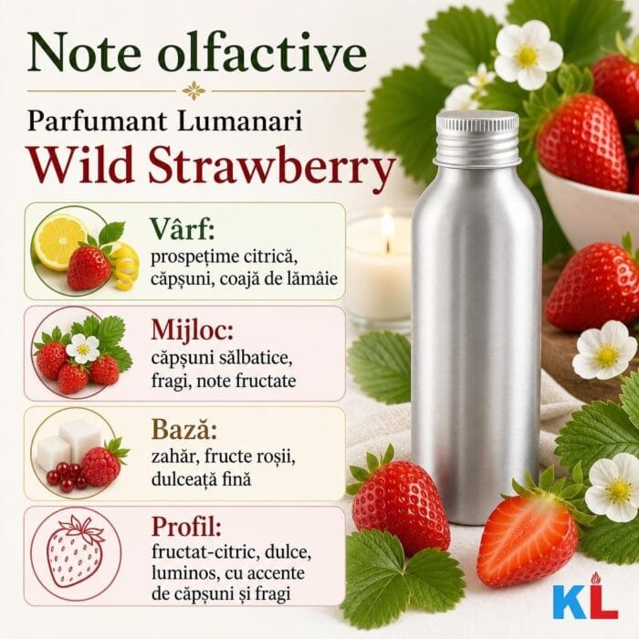 Parfumant Lumanari Wild Strawberry - imagine 2