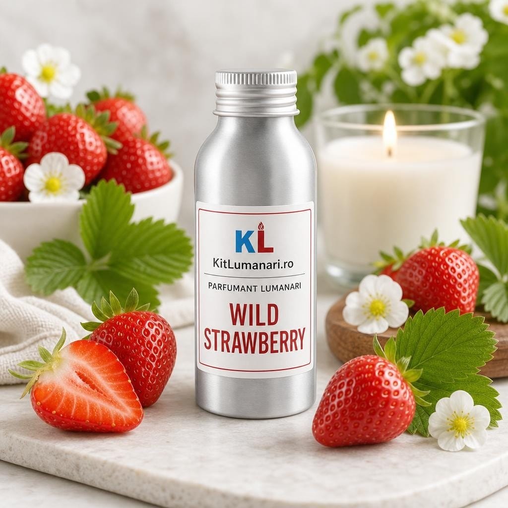 Parfumant Lumanari Wild Strawberry - AI labelled fragrance main image 4 Parfumant Lumanari Wild Strawberry - imagine 1