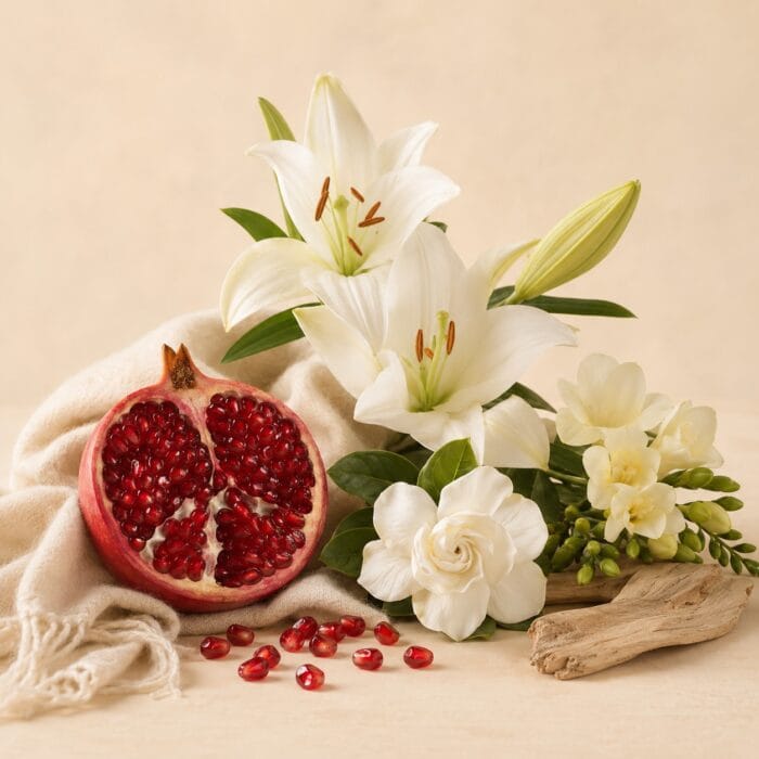 Parfumant Lumanari Pomegranate Lily - imagine 4