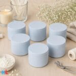 Recipiente Metalice pentru Lumânări | 120ml | 6 buc | Baby Blue - imagine 4